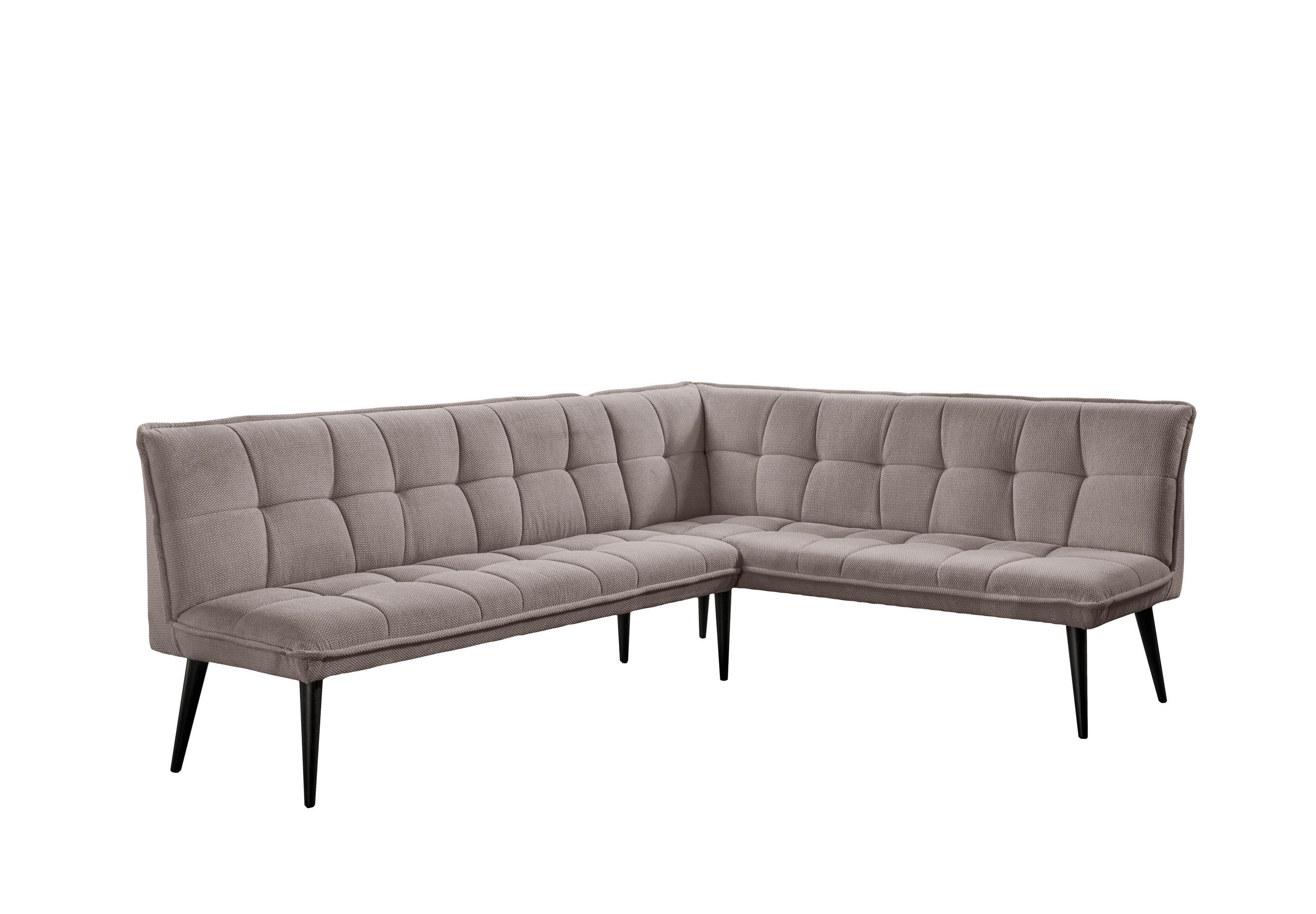 KLUPA KUTNA  bež  drvo, tekstil, drvni materijal      - bež/crna, Moderno, drvni materijal/drvo (260/201cm) - Livetastic