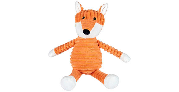 PLÜSCHTIER Fredi  - Orange/Weiß, Basics, Textil (20cm) - My Baby Lou