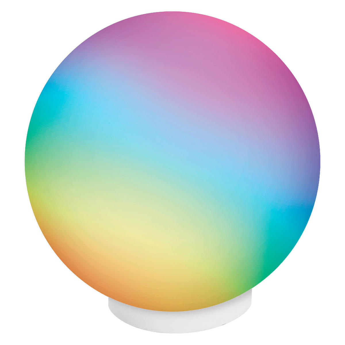 STIMMUNGSLEUCHTER Smart+ Wifi Ball Magic 20/20,6 cm   - Weiß, KONVENTIONELL, Glas/Kunststoff (20/20,6cm) - Ledvance