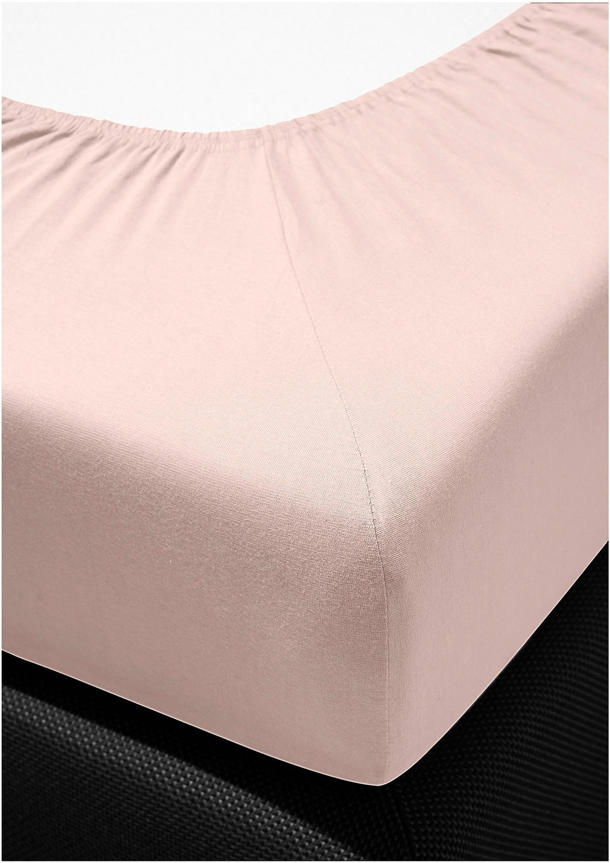 SPANNBETTTUCH Jersey  - Rosa, KONVENTIONELL, Textil (100/200cm) - Bierbaum