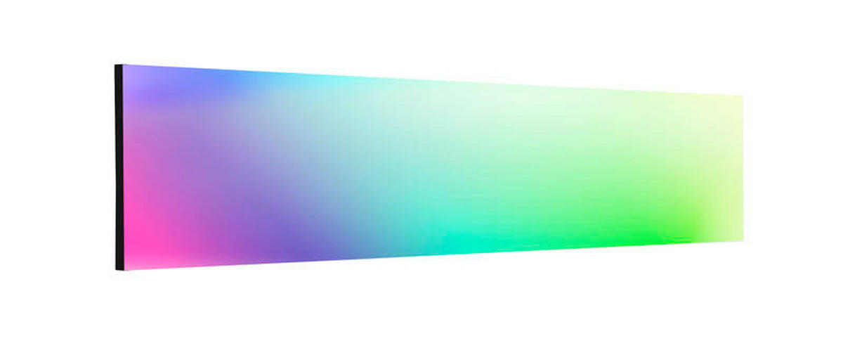 LED-PANEEL  - Schwarz, LIFESTYLE, Kunststoff/Metall (120/5,9/30cm) - Tint