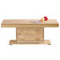 COUCHTISCH Wildeiche vollmassiv rechteckig Eichefarben - Eichefarben, Design, Holz/Metall (120/80/47cm) - Valdera