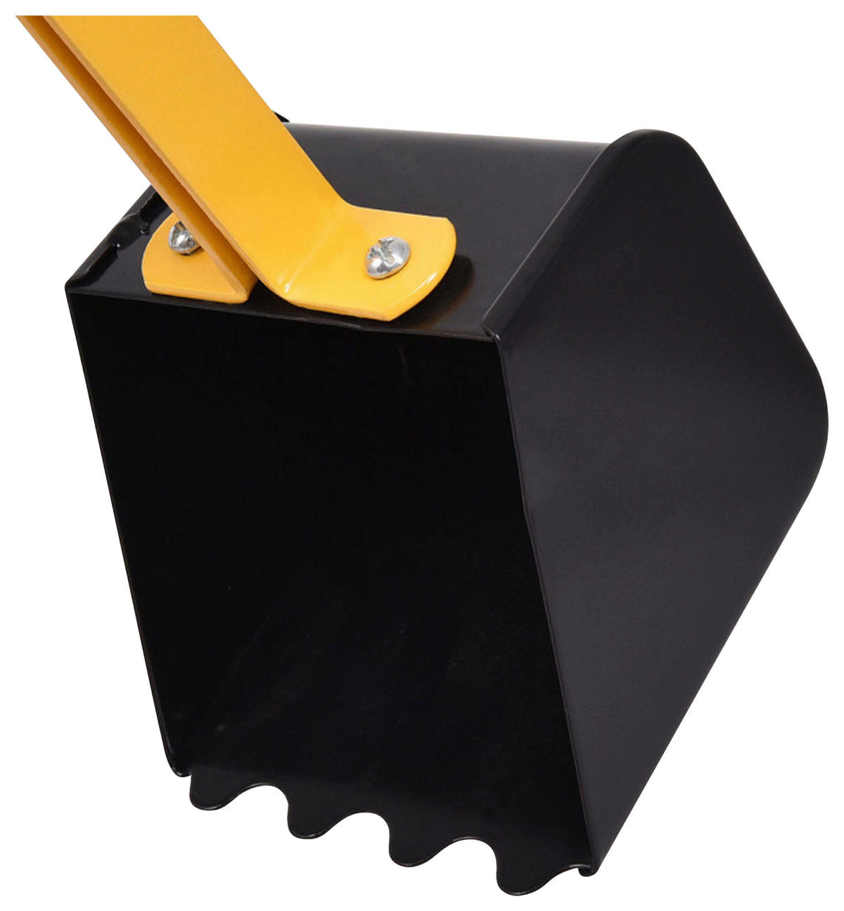 SANDLEKSAK - svart/gul, Klassisk, metall (46/65/107cm)
