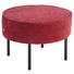 HOCKER in Textil Rot - Rot/Schwarz, Design, Textil/Metall (60/40cm) - Lomoco HOCKER in Textil Rot - Rot/Schwarz, Design, Textil/Metall (60/40cm) - Lomoco