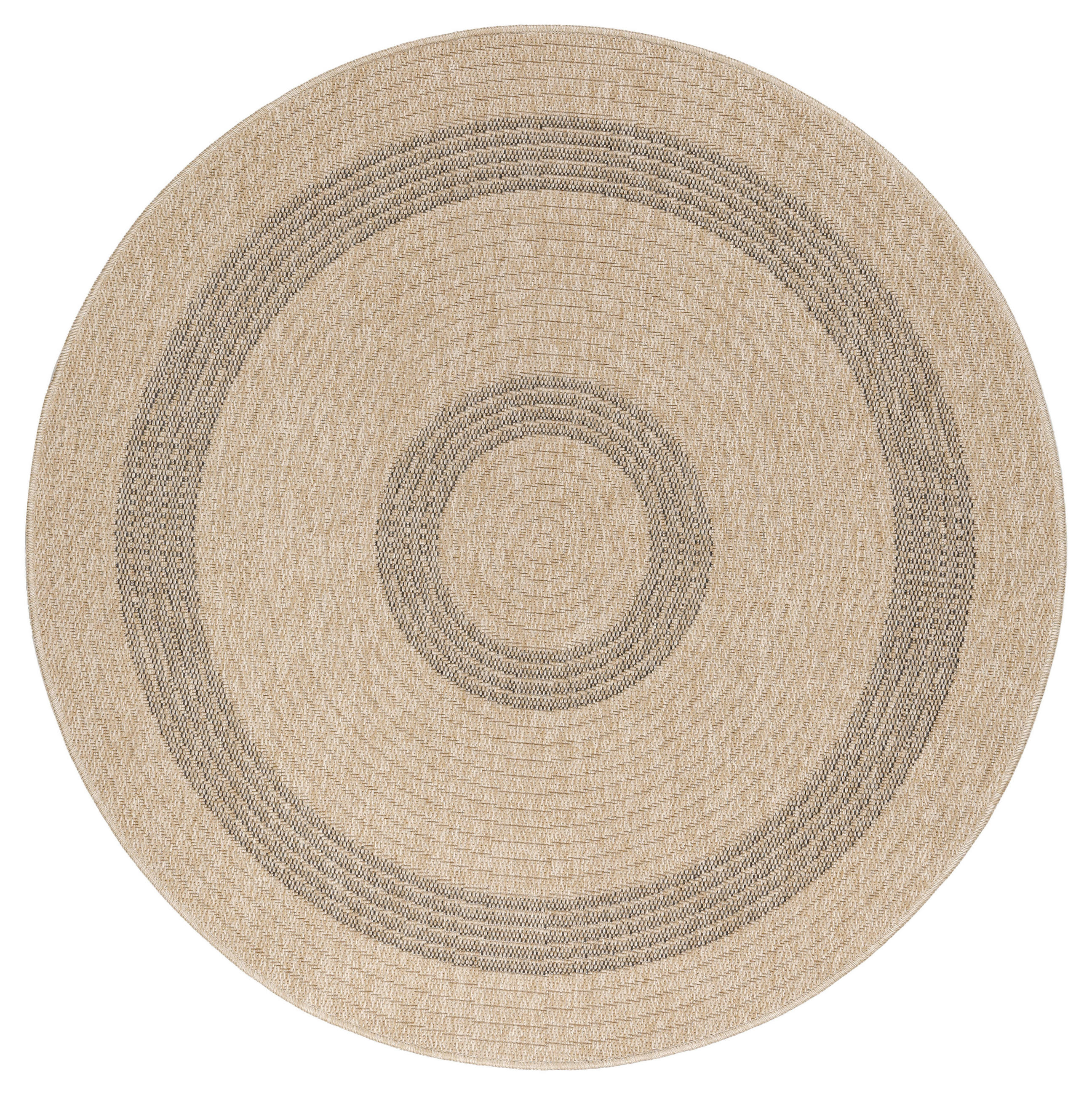Novel VENKOVNÍ KOBEREC, 120/120 cm černá, béžová