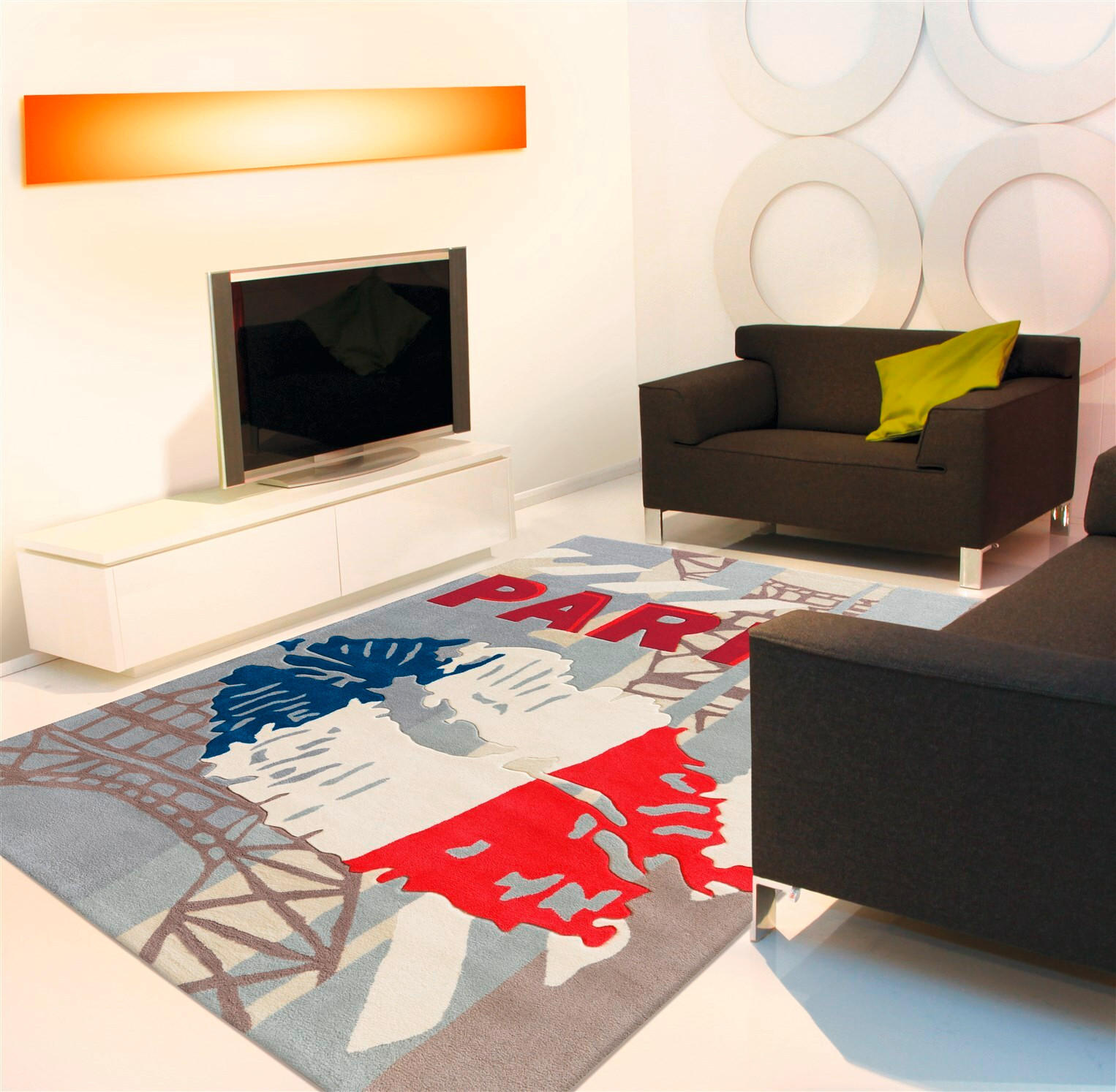 WEBTEPPICH 170/240 cm Multicolor  - Multicolor, Basics, Textil (170/240cm) - Novel