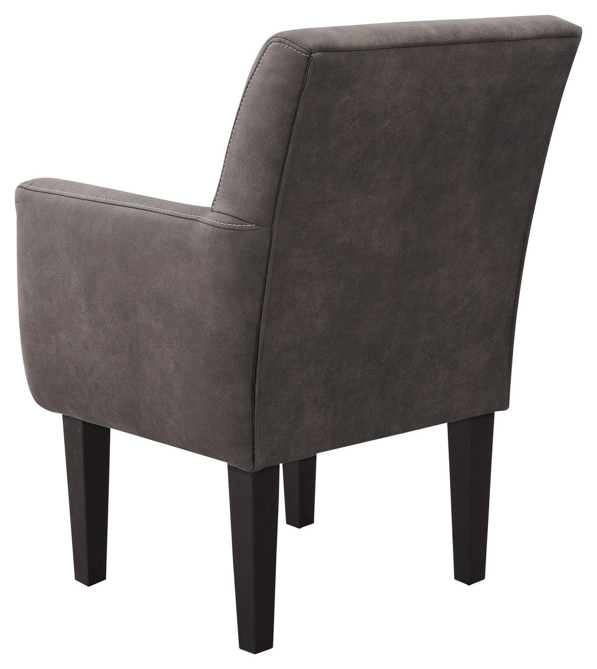 SESSEL in Mikrofaser Anthrazit  - Anthrazit/Beige, Konventionell, Holz/Textil (66/97/71cm) - Sit & More