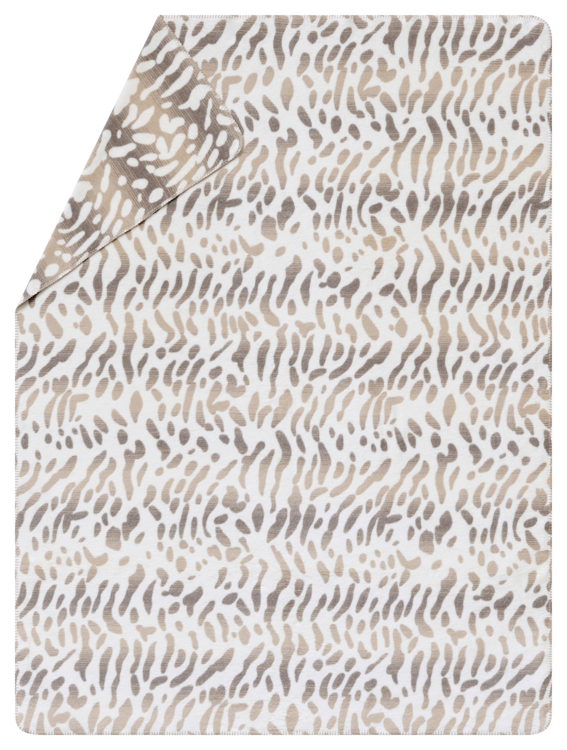 DECKE 150/200 cm  - Perlmutt, Basics, Textil (150/200cm) - David Fussenegger