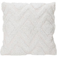 LOUNGEKISSEN   - Weiß, Basics, Fell (45/45/3.5cm)