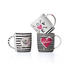 KAFFEEBECHER 400 ml - Klar/Pink, Trend, Keramik (16/13/9cm) - Ritzenhoff Breker KAFFEEBECHER 400 ml - Klar/Pink, Trend, Keramik (16/13/9cm) - Ritzenhoff Breker