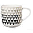 KAFFEEBECHER - Schwarz/Weiß, Basics (9,2/9,5cm) - ASA