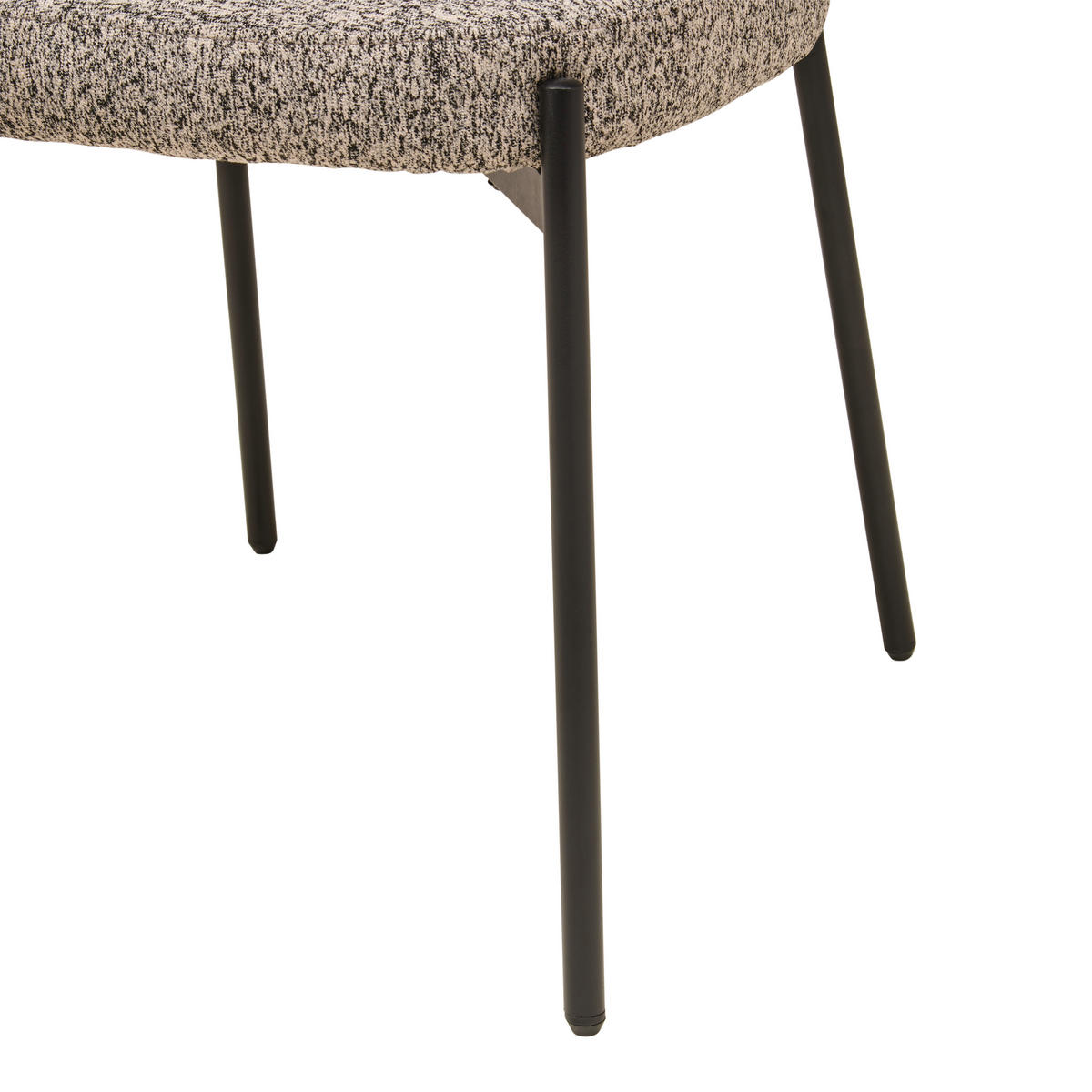 ŽIDLE S PODRUČKAMI, železo, tkaná látka, šedá - šedá/černá, Moderní, kov/textil (52/80/56cm) - MID.YOU