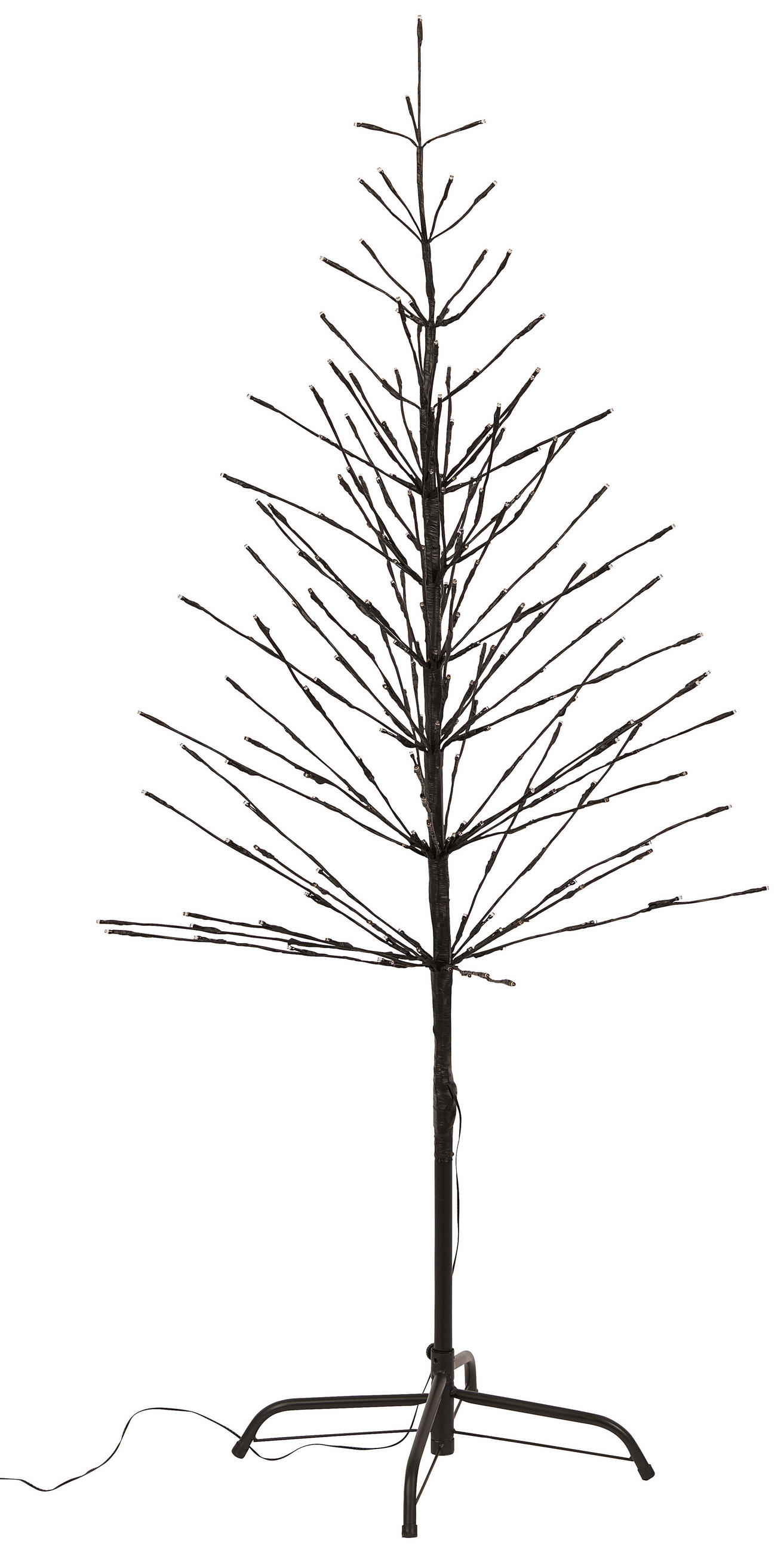 LED-DEKOLEUCHTE  - Schwarz, Basics, Kunststoff/Metall (50/150cm) - X-Mas