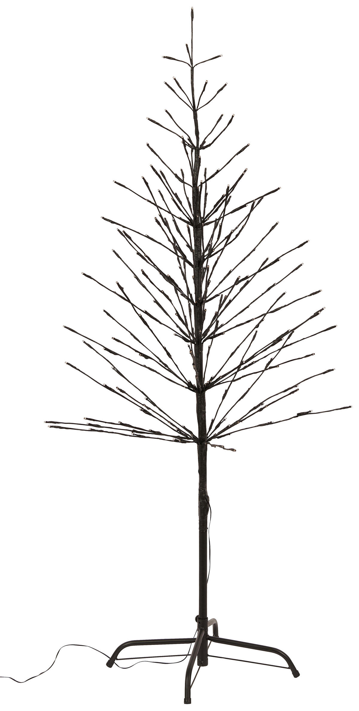 LED-DEKOLEUCHTE  - Schwarz, Basics, Kunststoff/Metall (50/150cm) - X-Mas