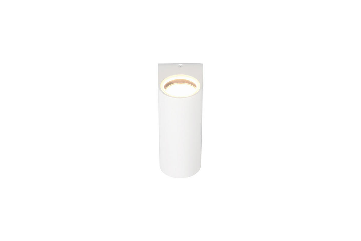 AUSSENWANDLEUCHTE Roya 15/6,9/9,2 cm  - Weiß, Design, Metall (15/6,9/9,2cm) - Trio Leuchten