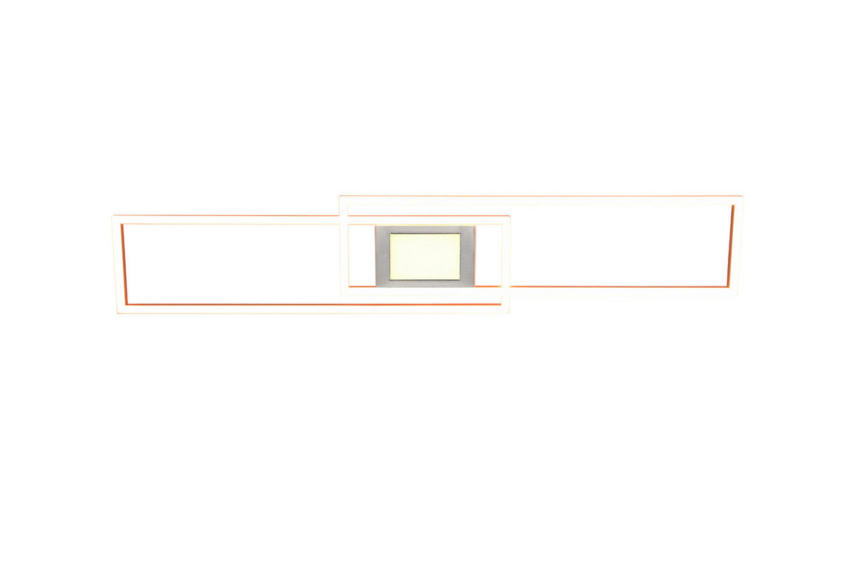 STROPNA LED-SVETILKA  Ganado //2700-6500 K// - barve niklja, Basics, kovina (110/7/21cm)