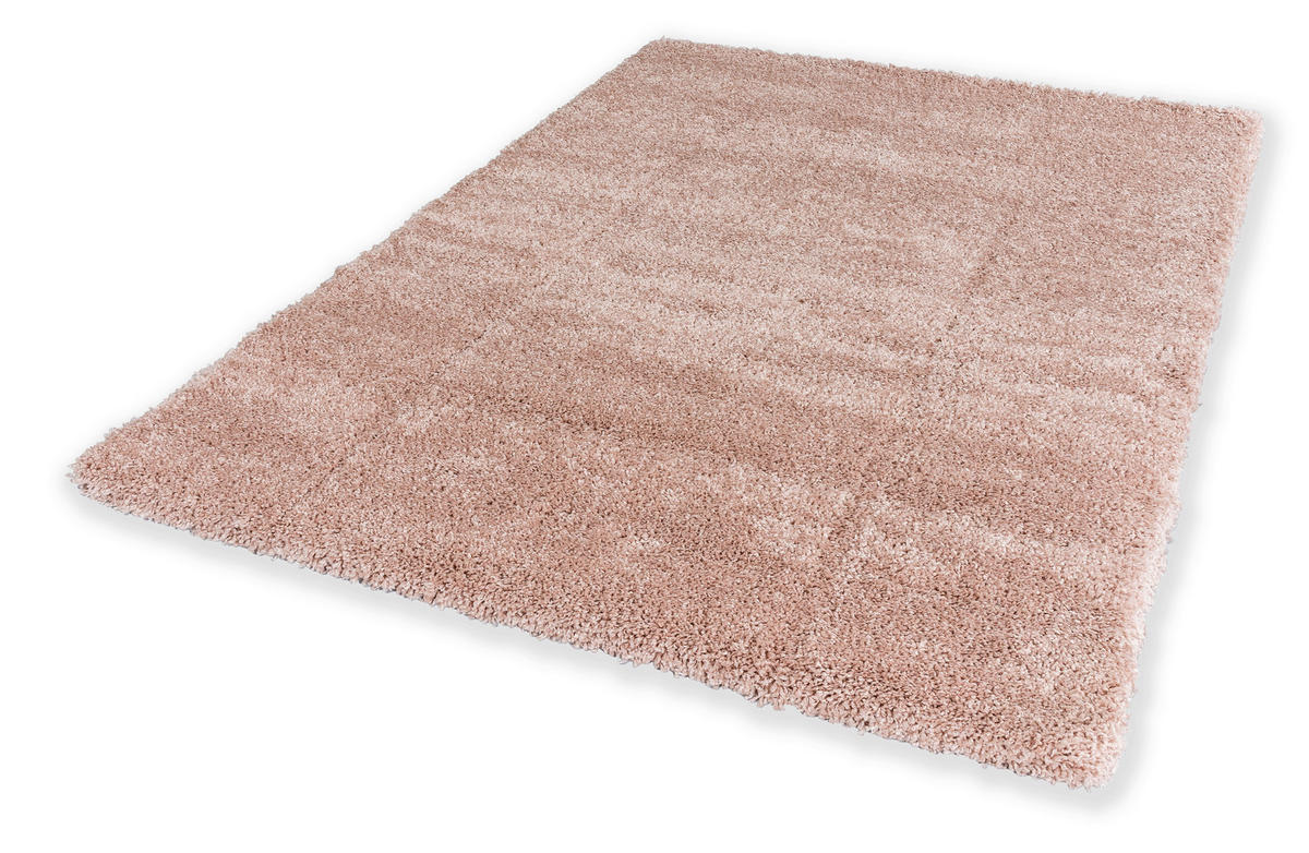 HOCHFLORTEPPICH 67/130 cm Savage Rosa  - Rosa, KONVENTIONELL, Textil (67/130cm) - Schöner Wohnen