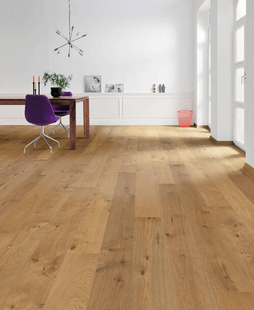 PARKETTBODEN Living by HARO PARKETT 2500 LA  per  m² - Mokka, Basics, Holzwerkstoff (17.3/220cm) - Living by HARO