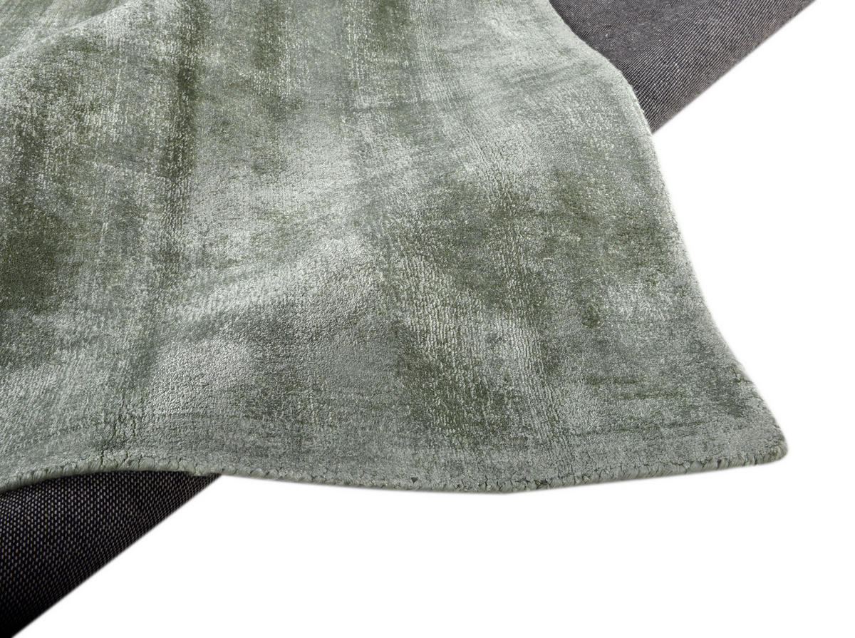 HANDWEBTEPPICH 85/155 cm  - Grün, Basics, Textil (85/155cm) - Tom Tailor