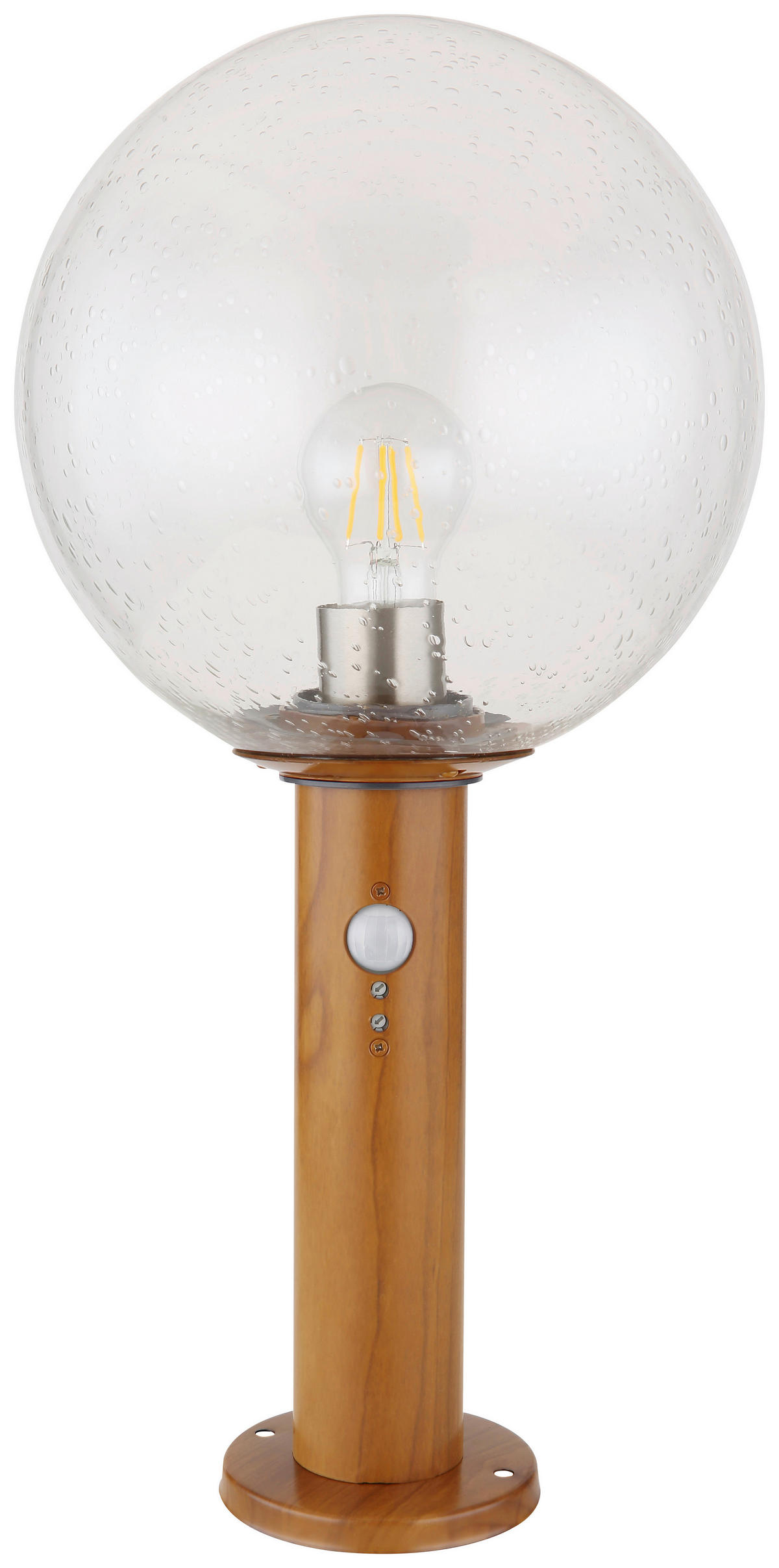 WEGELEUCHTE 25/50 cm   - Klar/Naturfarben, Basics, Glas/Metall (25/50cm) - Globo