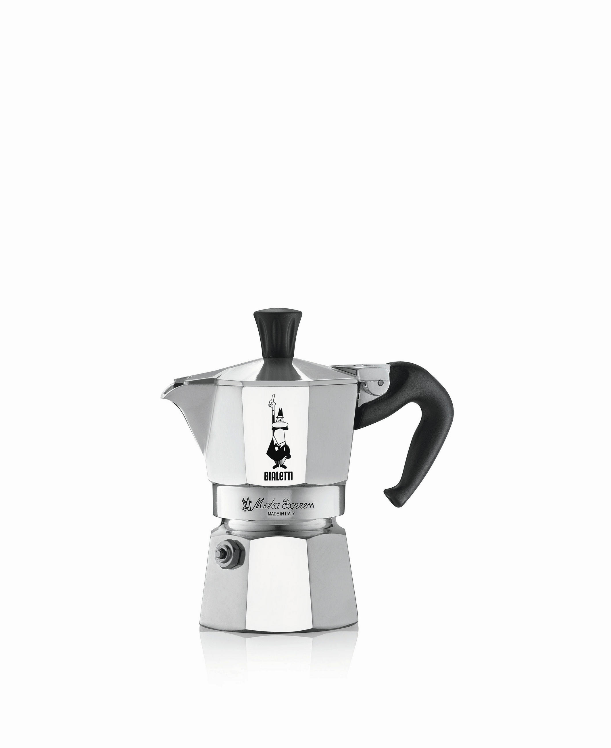 ESPRESSOKOCHER  - Silberfarben, Basics, Kunststoff/Metall (13.4/7.4/13cm) - Bialetti