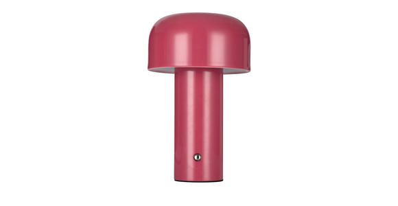 AKKU-TISCHLEUCHTE 12,5/21 cm   - Pink, Trend, Metall (12,5/21cm) - Novel