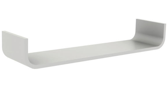 WANDBOARD Schichtholz Weiß  - Weiß, MODERN, Holzwerkstoff (80/12/20cm) - Carryhome