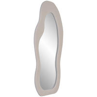 WANDSPIEGEL 72/170/3,5 cm    in Freiform  - Creme, Design, Glas/Holzwerkstoff (72/170/3,5cm) - MID.YOU