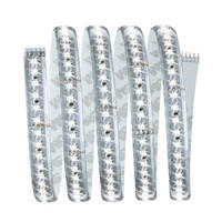 LED-STRIP 150/1,25/0,4 cm  MAX LED  - Silberfarben, Design, Kunststoff (150/1,25/0,4cm) - Paulmann