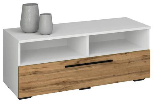 LOWBOARD  in 95/39/40 cm  - Honigeiche/Weiss, Modern, Holzwerkstoff/Kunststoff (95/39/40cm) - MID.YOU
