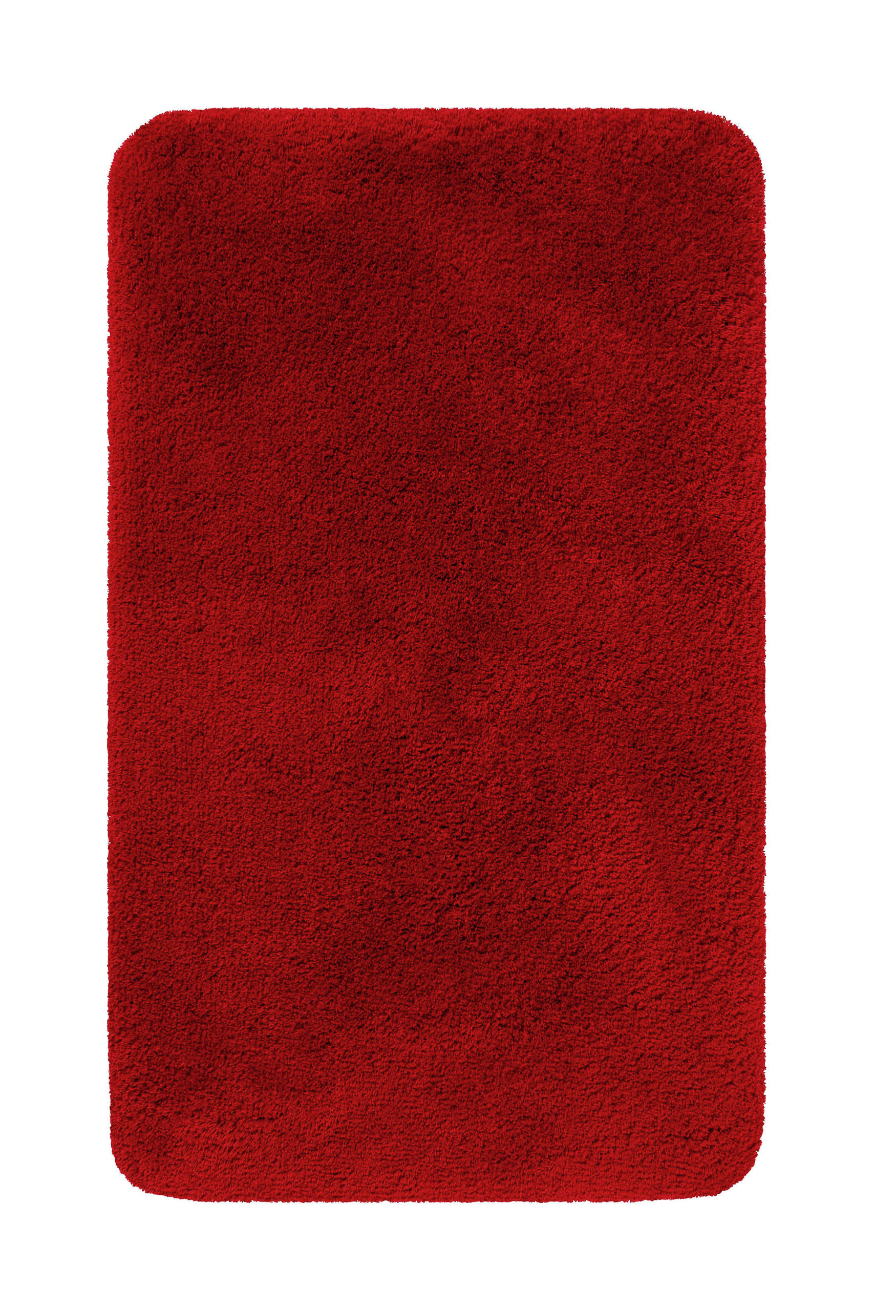 BADTEPPICH Rot 60/100 cm  - Rot, Basics, Kunststoff/Textil (60/100cm) - WECON HOME BASIC