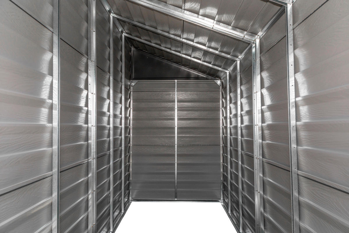 GERÄTEHAUS 295/208/124 cm  - Grau, Basics (295/208/124cm) - Ambia Garden