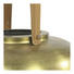 WINDLICHT - Messingfarben, Basics, Metall (30/38cm) - Ambia Home