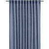 FERTIGVORHANG  blickdicht   145/320 cm 2 Stück  - Blau, Basics, Textil (145/320cm) - Svanefors
