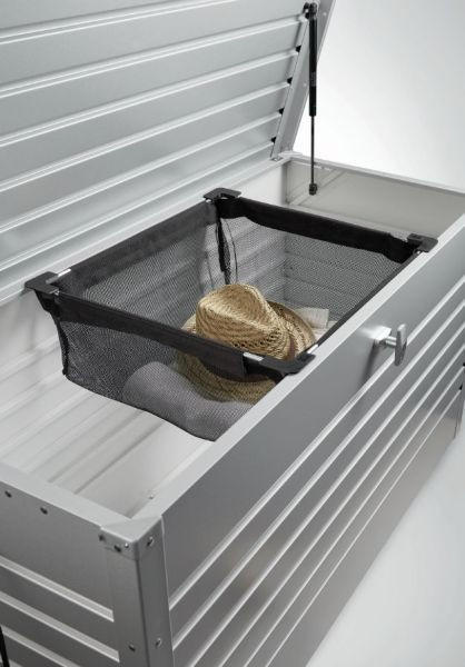 STAURAUMNETZ - Schwarz, Design, Textil/Metall (68,5/20/67cm) - Biohort