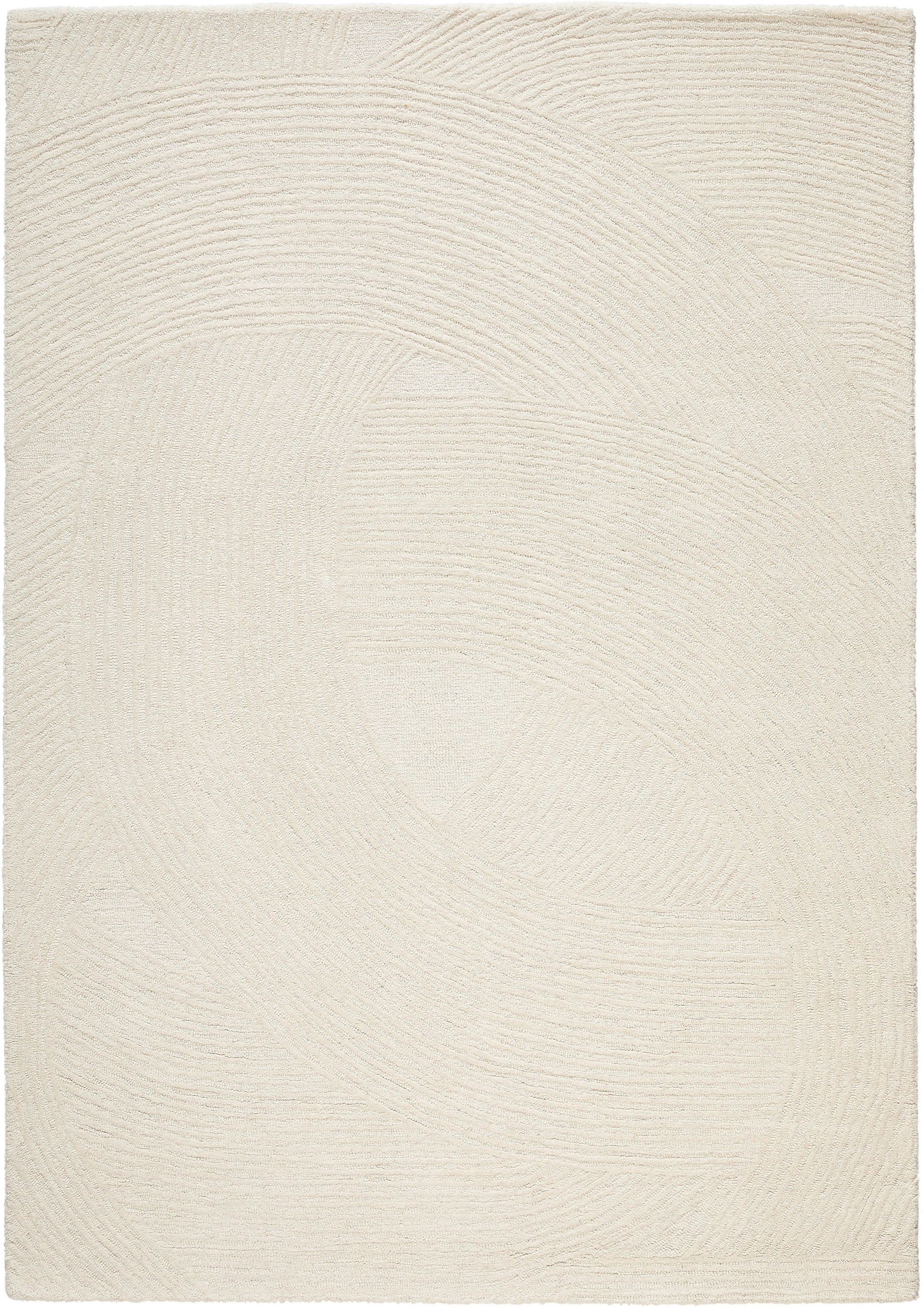 WOLLTEPPICH 160/230 cm Naturfarben rechteckig  - Naturfarben, Natur, Textil (160/230cm) - Novel