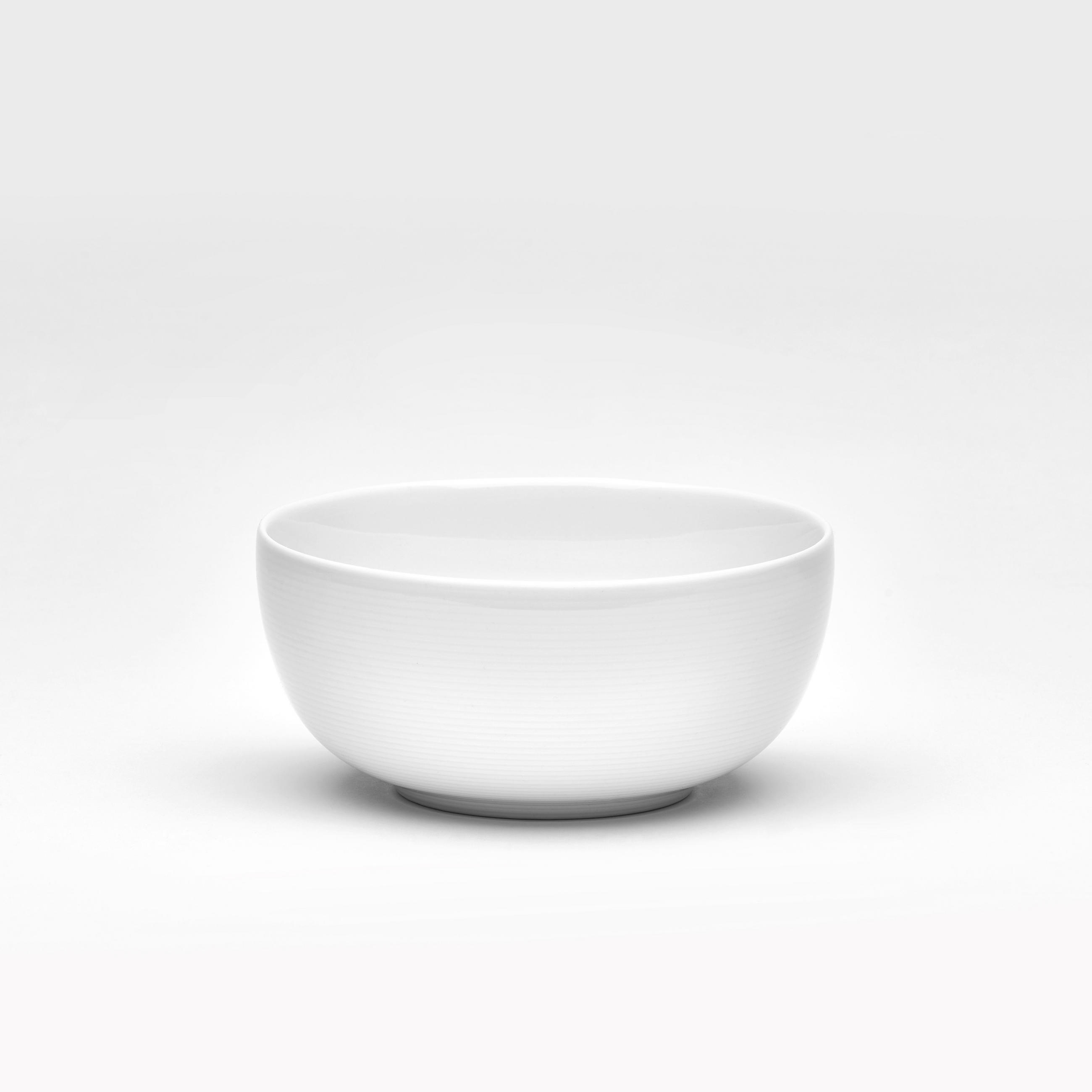 SCHALE Jive 16,2 cm   - Weiß, Basics, Keramik (16,2cm) - Van Well