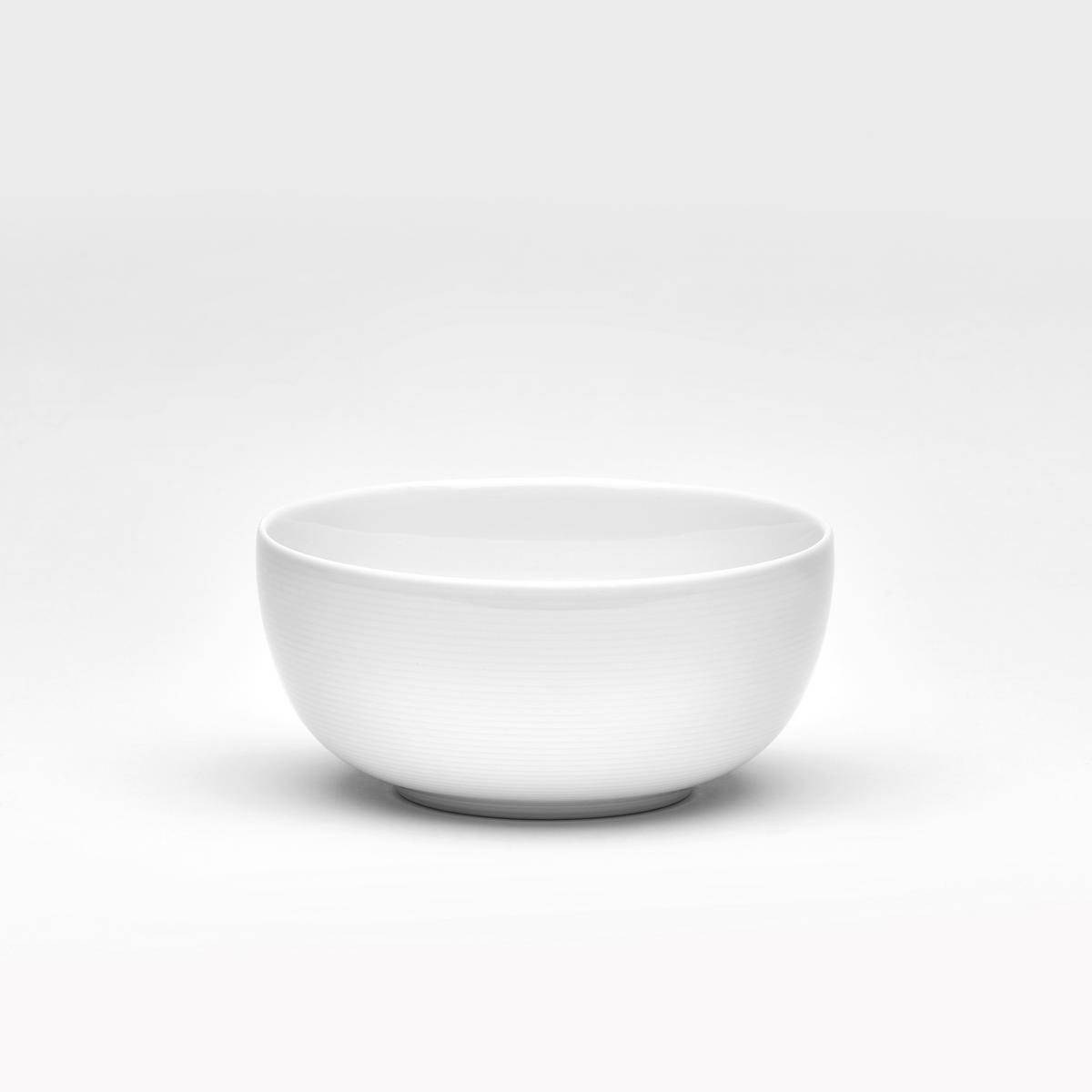 SCHALE Jive 16,2 cm   - Weiß, Basics, Keramik (16,2cm) - Van Well