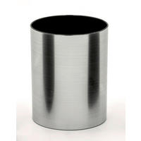 ZAHNPUTZBECHER Kunststoff  - Titanfarben, Basics, Kunststoff (7,3/9cm) - Sadena