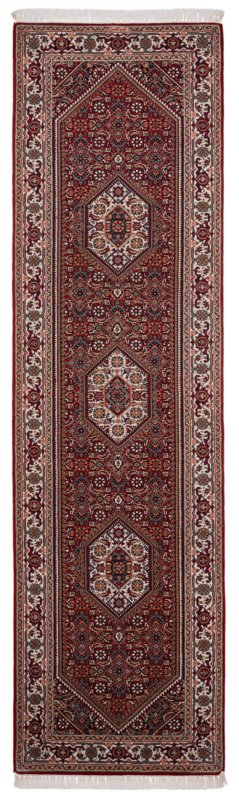 ORIENTÁLNY KOBEREC, 80/200 cm, krémová, červená - krémová/červená, Lifestyle, textil (80/200cm) - Cazaris