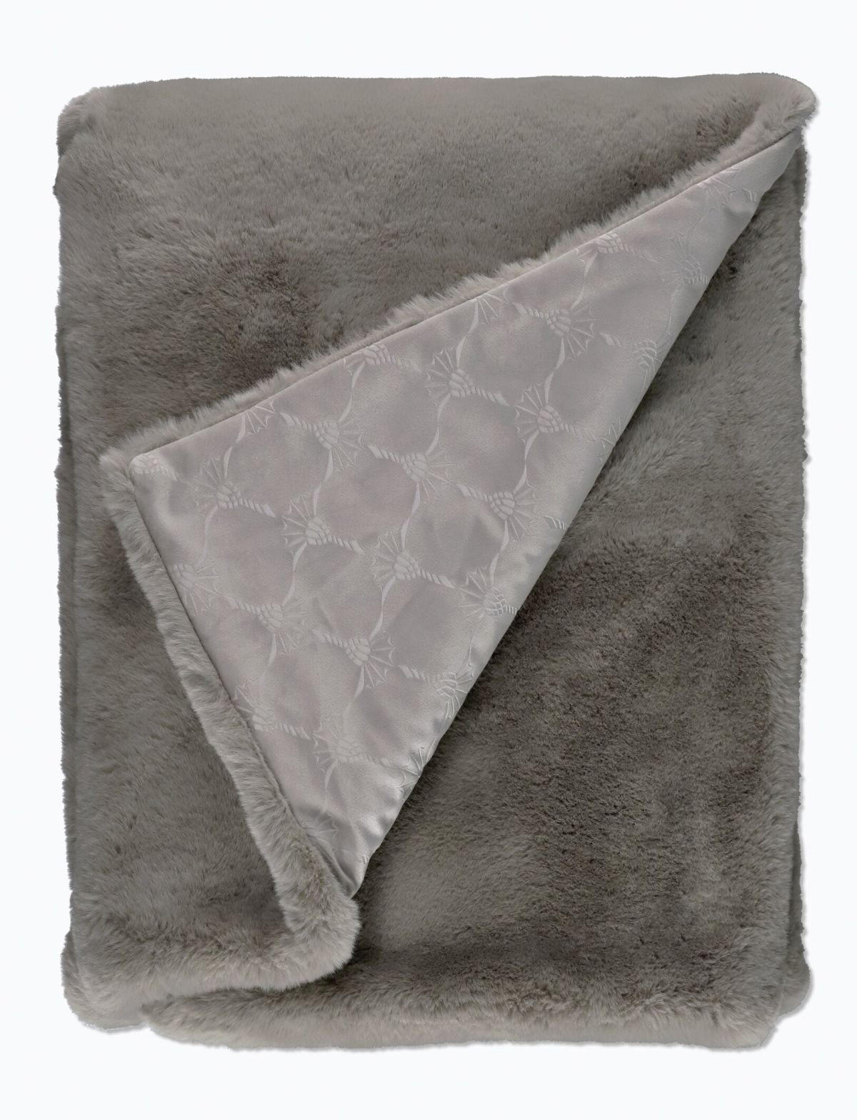PLAID J!Chalet 130/200 cm  - Grau, Basics, Textil (130/200cm) - Joop!