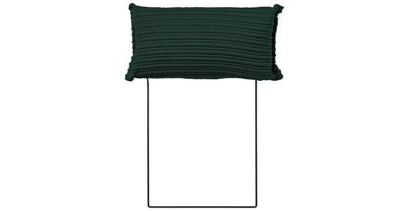 KOPFSTÜTZE in Cord  - Dunkelgrün, KONVENTIONELL, Textil (50/25/15cm) - Carryhome
