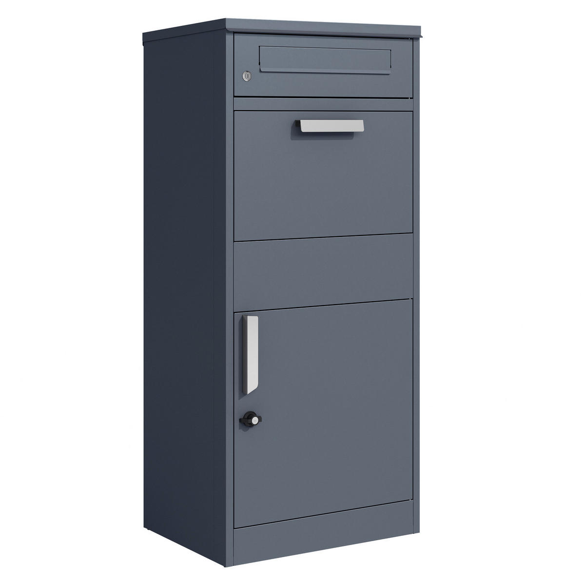 PAKETBOX  - Anthrazit, KONVENTIONELL, Metall (37/50/112cm)