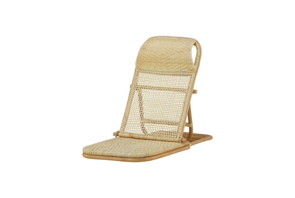 STRANDFÅTÖLJ   45/65/90 cm  - brun, Klassisk, trä (45/65/90cm) - Gardenson
