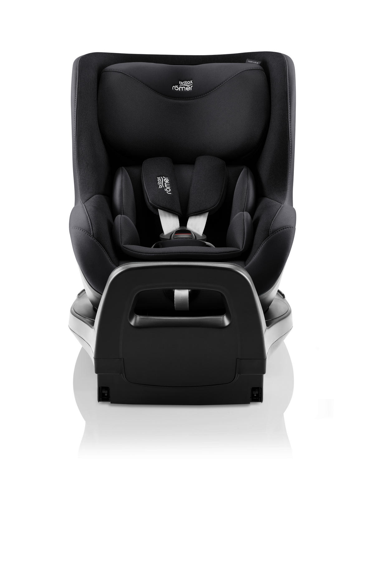REBOARDER-KINDERSITZ Dualfix Pro M  - Schwarz, Basics, Kunststoff/Textil (44/48/74cm) - Britax Römer