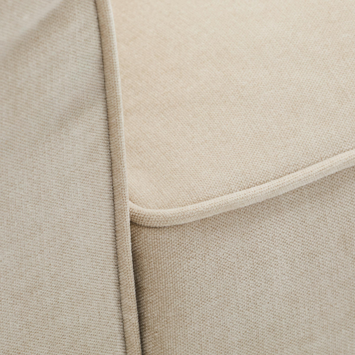 SESSEL in Chenille Beige  - Beige/Schwarz, KONVENTIONELL, Kunststoff/Textil (106/88/86cm) - Carryhome