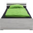 BETT 90/200 cm in Graphitfarben, Weiß - Graphitfarben/Weiß, Design, Holzwerkstoff (90/200cm) - Carryhome BETT 90/200 cm in Graphitfarben, Weiß - Graphitfarben/Weiß, Design, Holzwerkstoff (90/200cm) - Carryhome