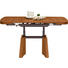 COUCHTISCH Kirschbaum furniert Kirschbaumfarben - Kirschbaumfarben, KONVENTIONELL, Metall (90(130,5)/65/54-73cm) - Venda