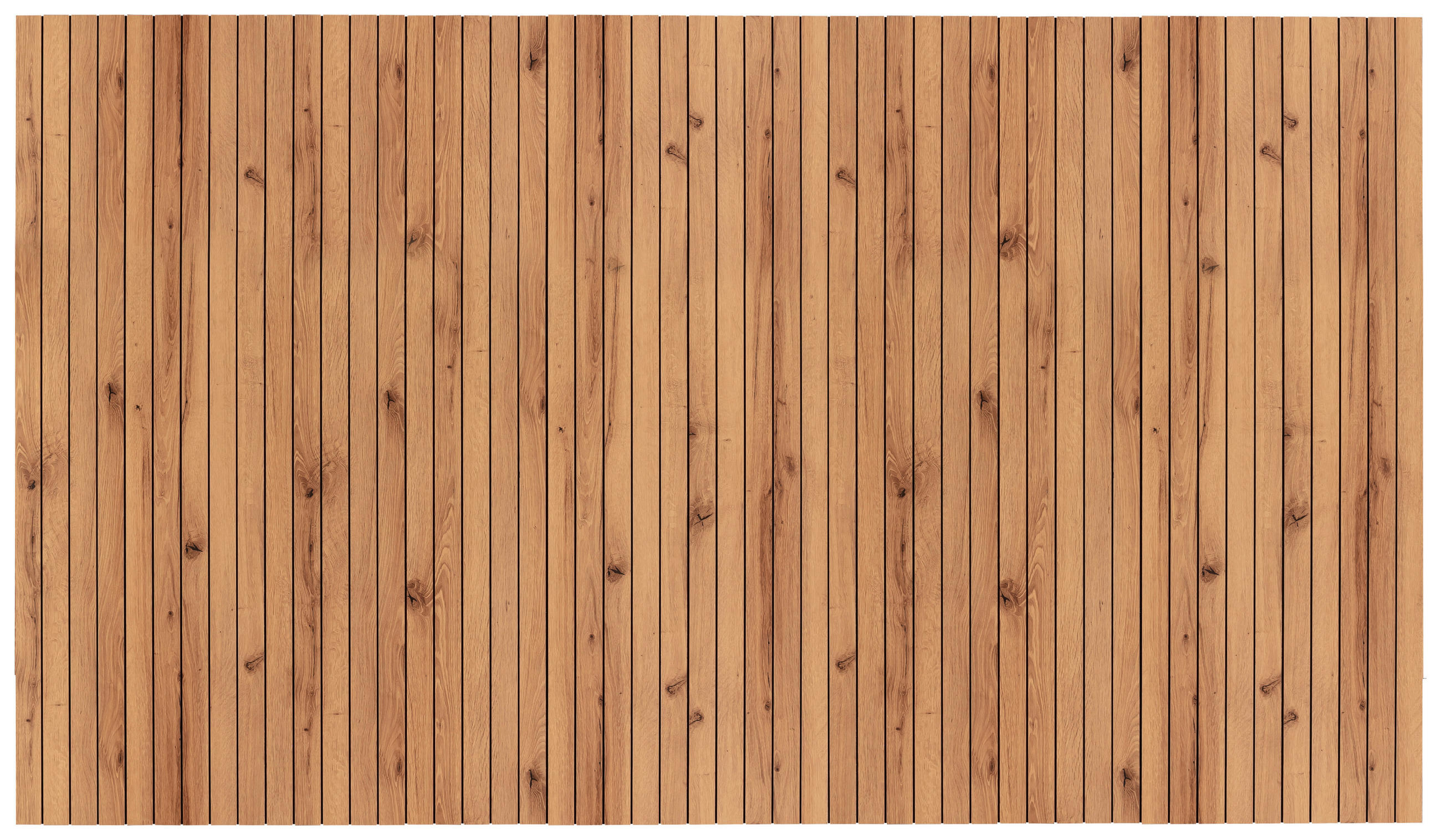 WANDPANEEL Eiche Artisan  250/144/2 cm  - Eiche Artisan, Design, Holzwerkstoff (250/144/2cm) - Moderano