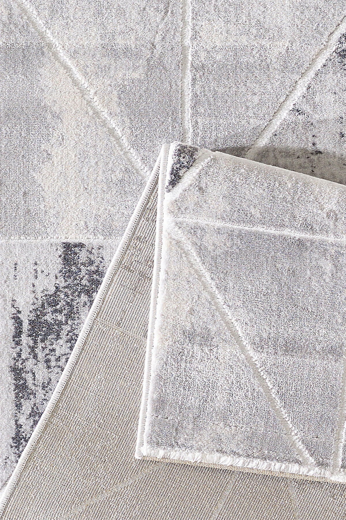 LÄUFER 80/300 cm Harmony Hellgrau  - Hellgrau, LIFESTYLE, Textil (80/300cm)